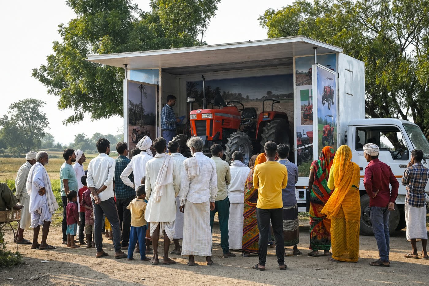CNHI tractor activation