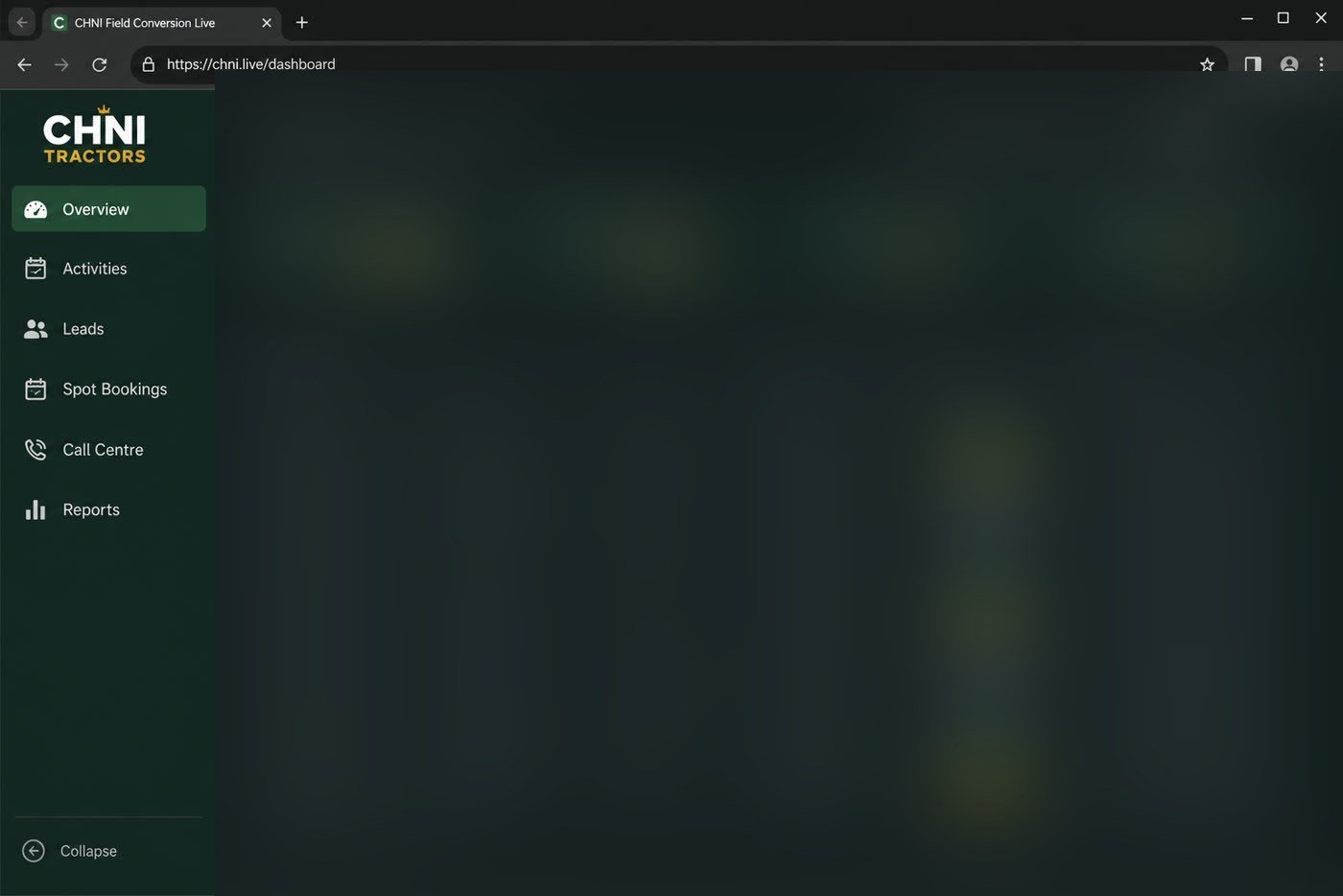 CNHI field dashboard
