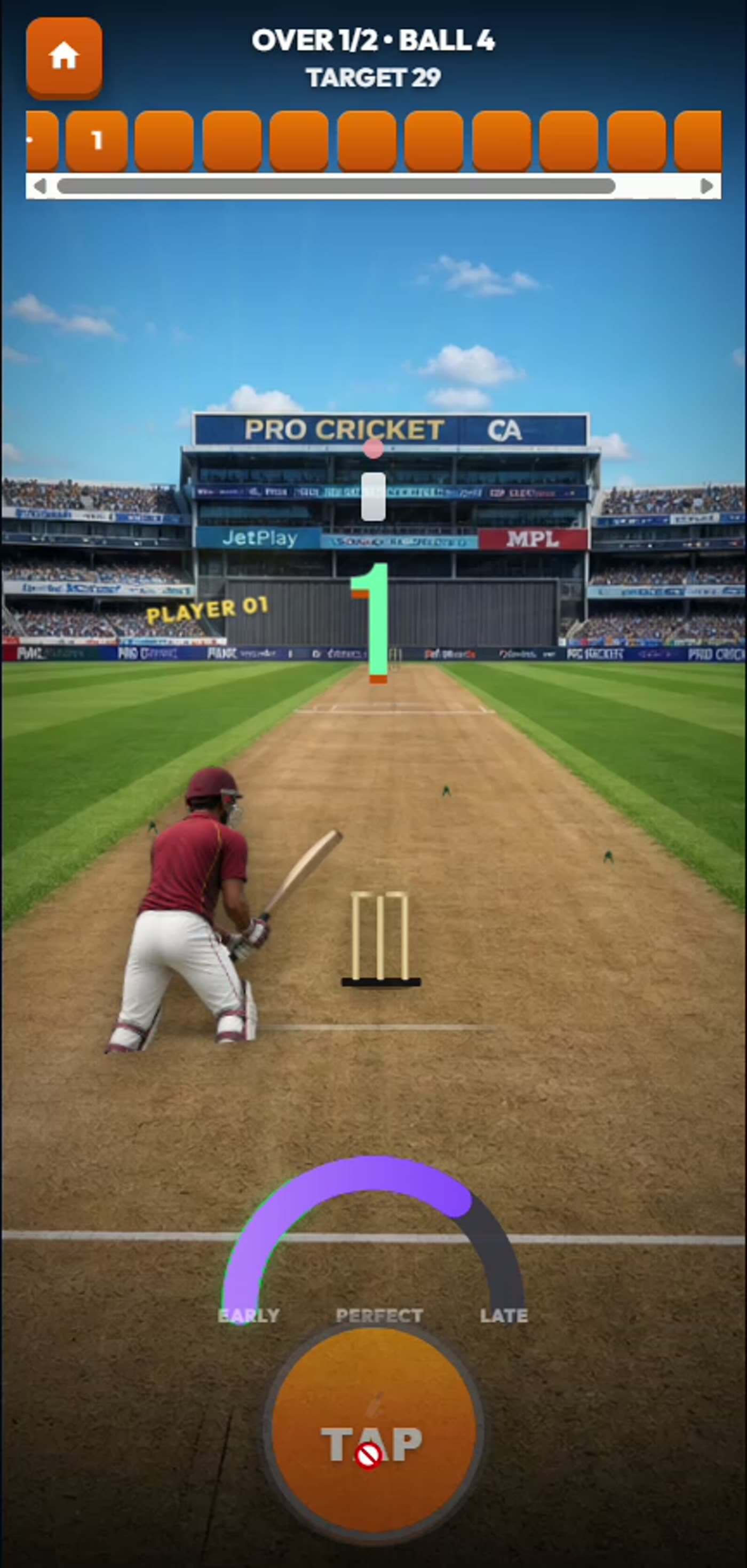 Cricket arcade