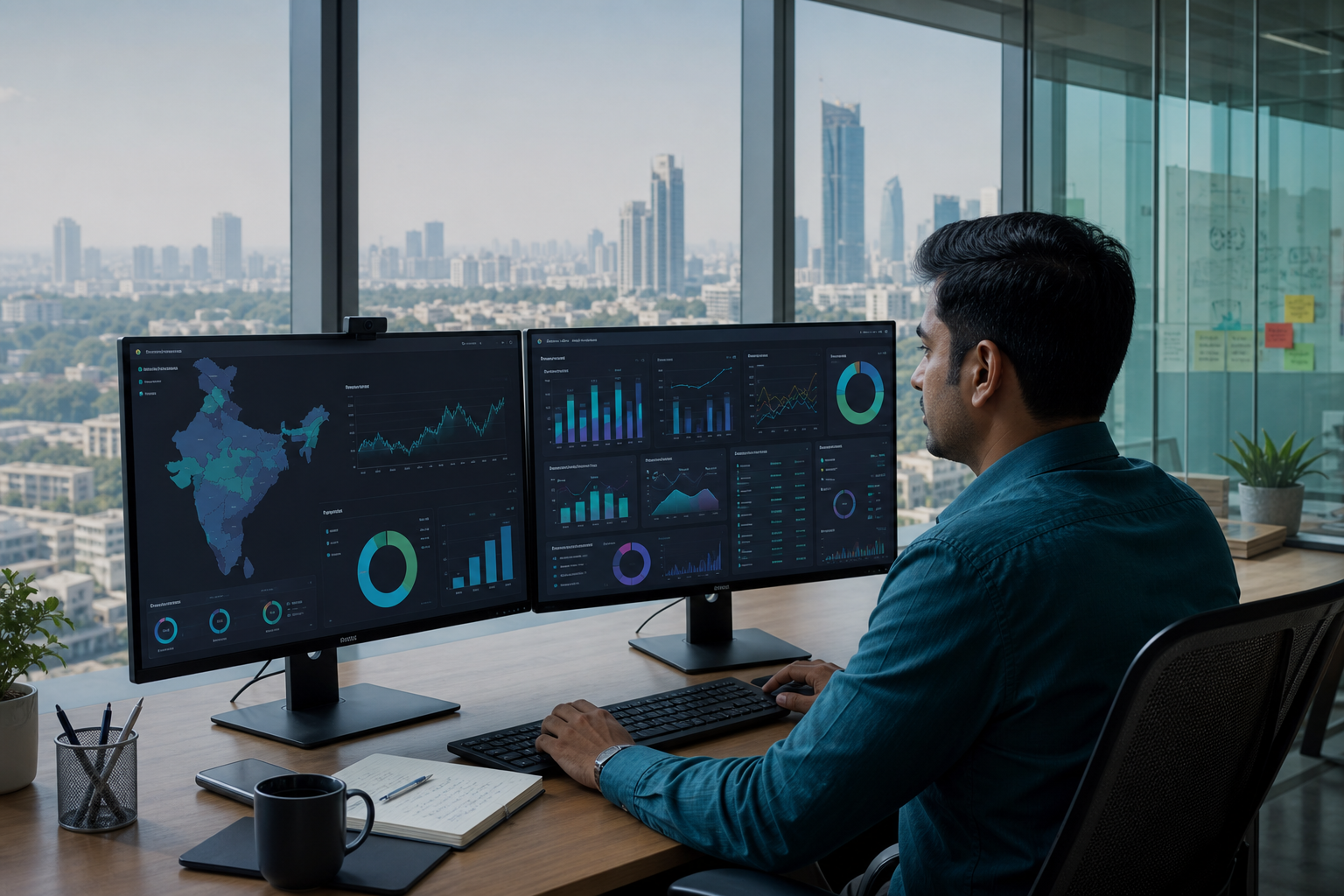 Campaign dashboard used to review activation reporting after a live day